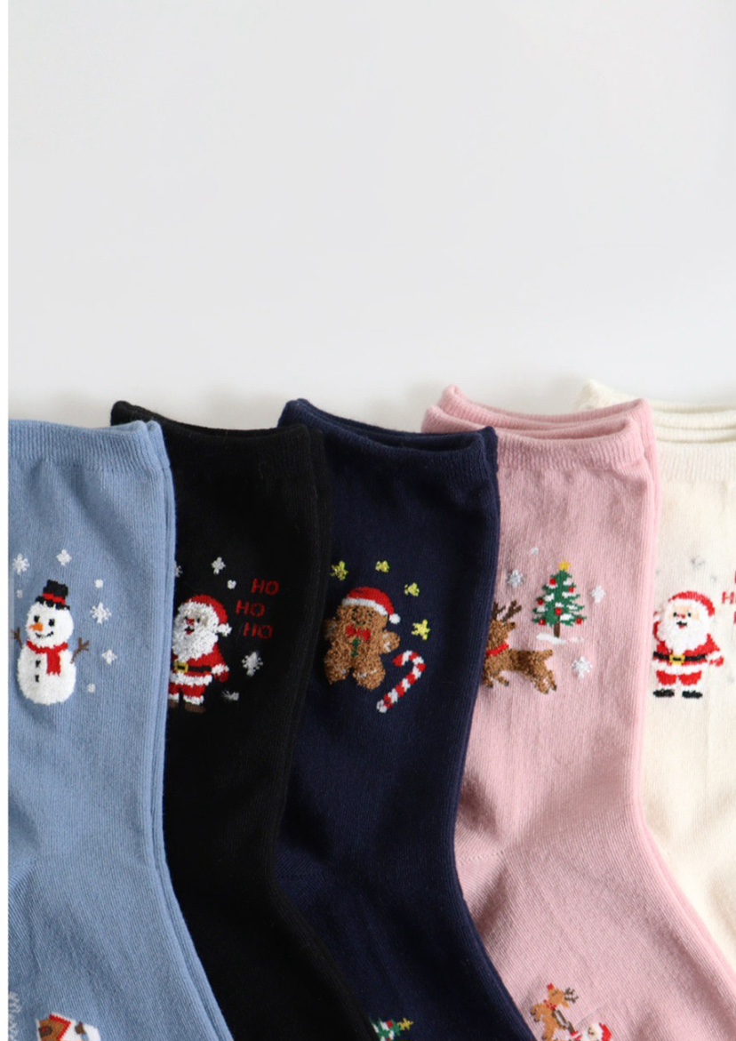 CACTUS-Q東大門㊣實拍女裝新品職業推薦真品25秋冬時尚襪子CACTUS十雙起/可混搭襪子