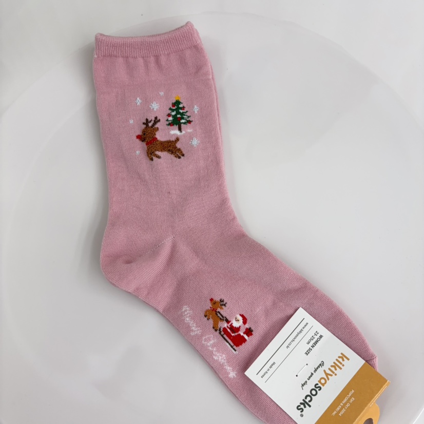 CACTUS-Q東大門㊣實拍女裝新品職業推薦真品25秋冬時尚襪子CACTUS十雙起/可混搭襪子圖色2