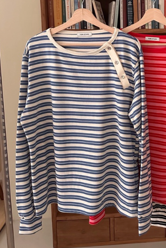 FORMSTUDIO韓國代購㊣女裝新款人氣時尚熱賣25秋冬職業長袖T恤FORMSTUDIO長袖T恤圖色2