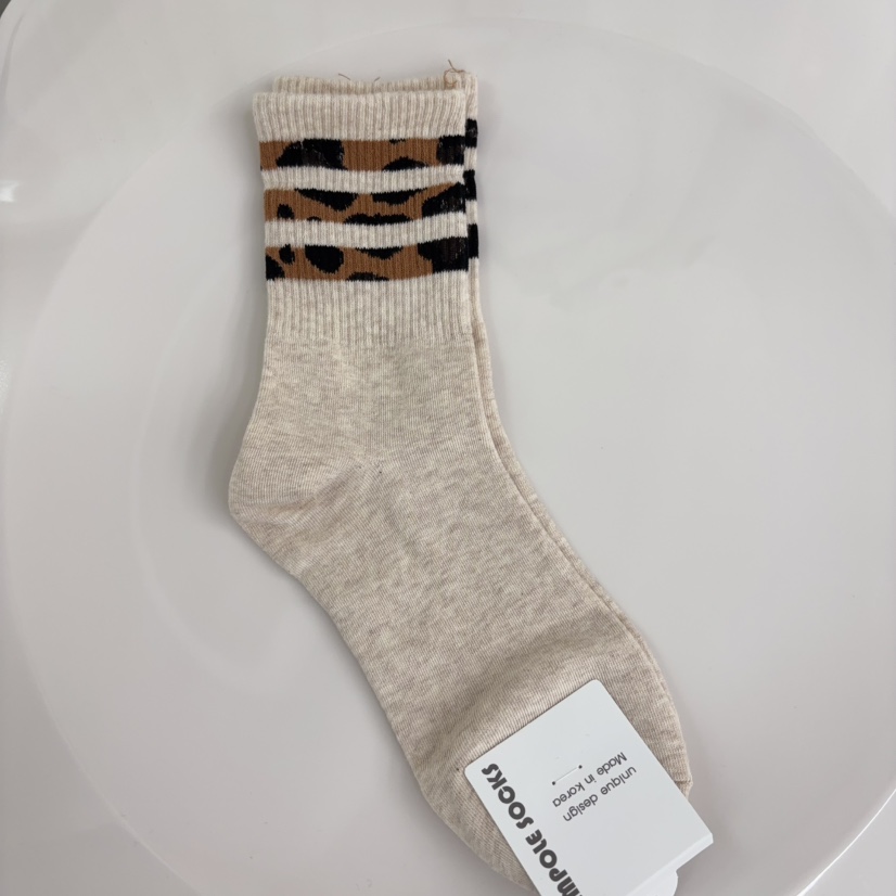 CACTUS-Q韓國直郵㊣女裝新品熱賣時尚休閑人氣職業25秋冬襪子CACTUS十雙起/可混搭襪子圖色1