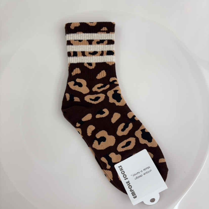 CACTUS-Q韓國直郵㊣女裝新品熱賣時尚休閑人氣職業25秋冬襪子CACTUS十雙起/可混搭襪子圖色4