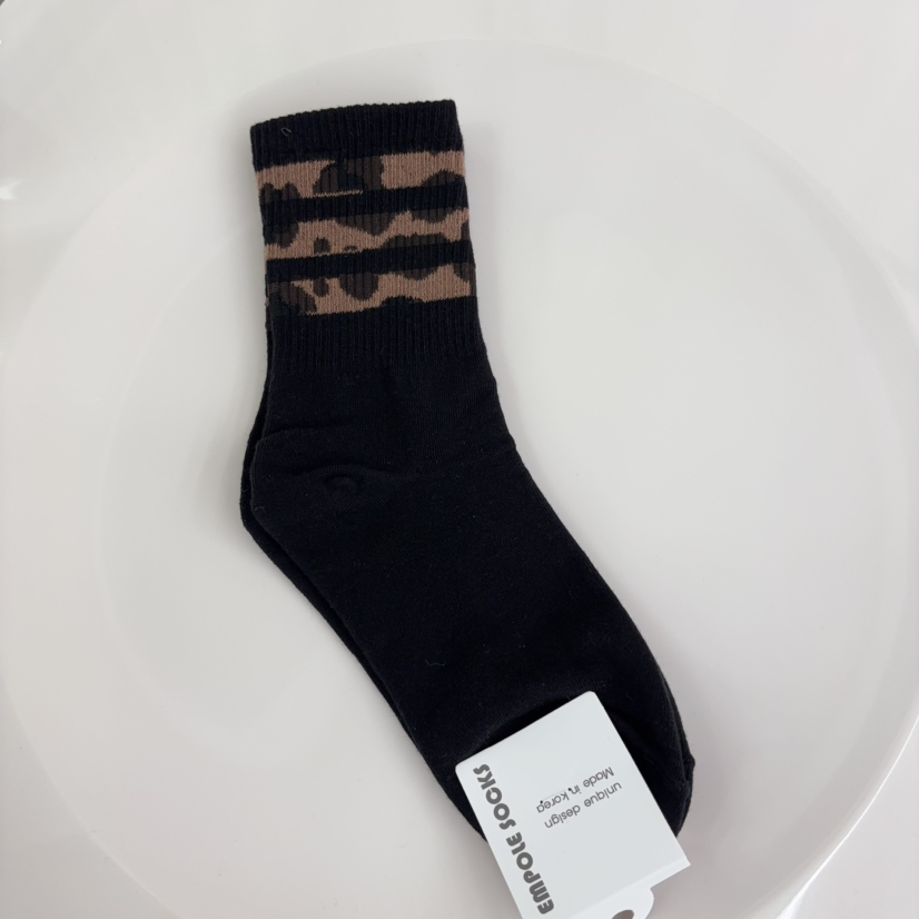 CACTUS-Q韓國直郵㊣女裝新品熱賣時尚休閑人氣職業25秋冬襪子CACTUS十雙起/可混搭襪子圖色5