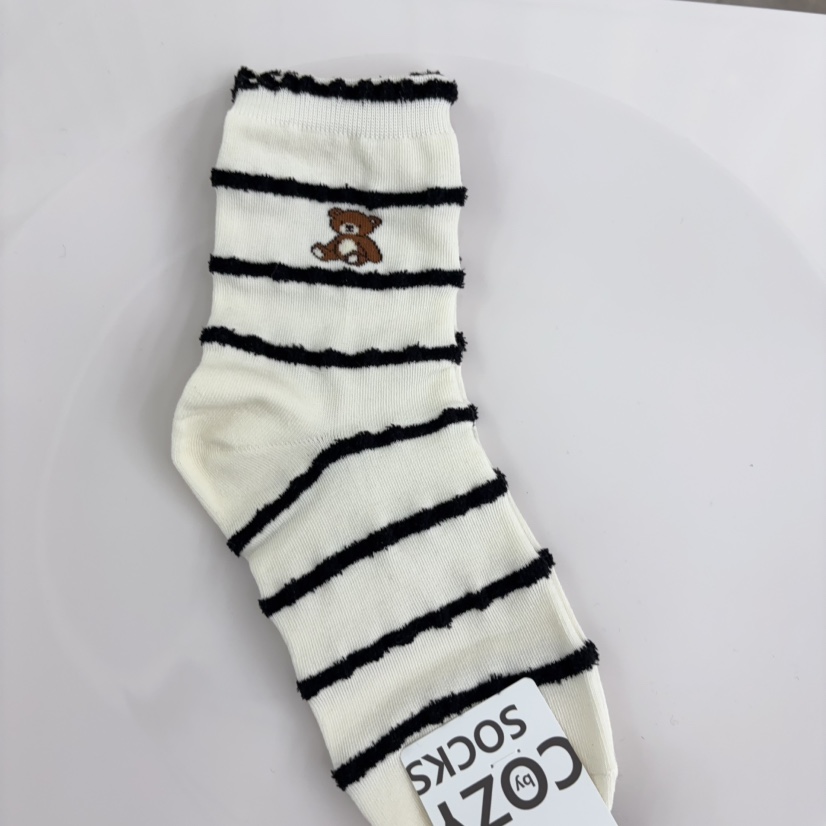 CACTUS-Q東大門㊣代購女士新品25秋冬休閑時尚熱賣人氣襪子CACTUS十雙起/可混搭襪子圖色1