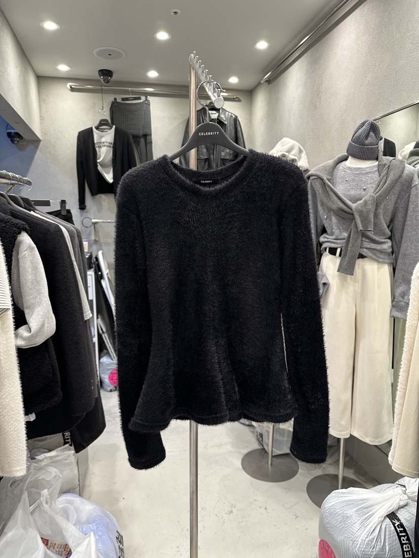 CELEBRITY-A東大門㊣代購女裝新品熱賣25秋冬人氣職業針織衫CELEBRITY-A針織衫圖色3