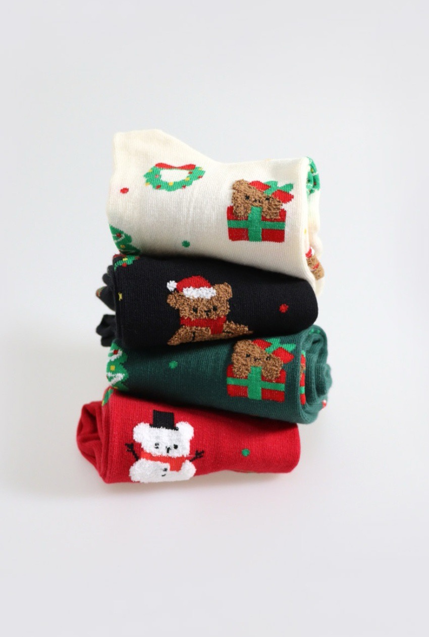 CACTUS-Q東大門㊣代購女士新款25秋冬人氣休閑時尚熱賣襪子CACTUS十雙起/可混搭襪子