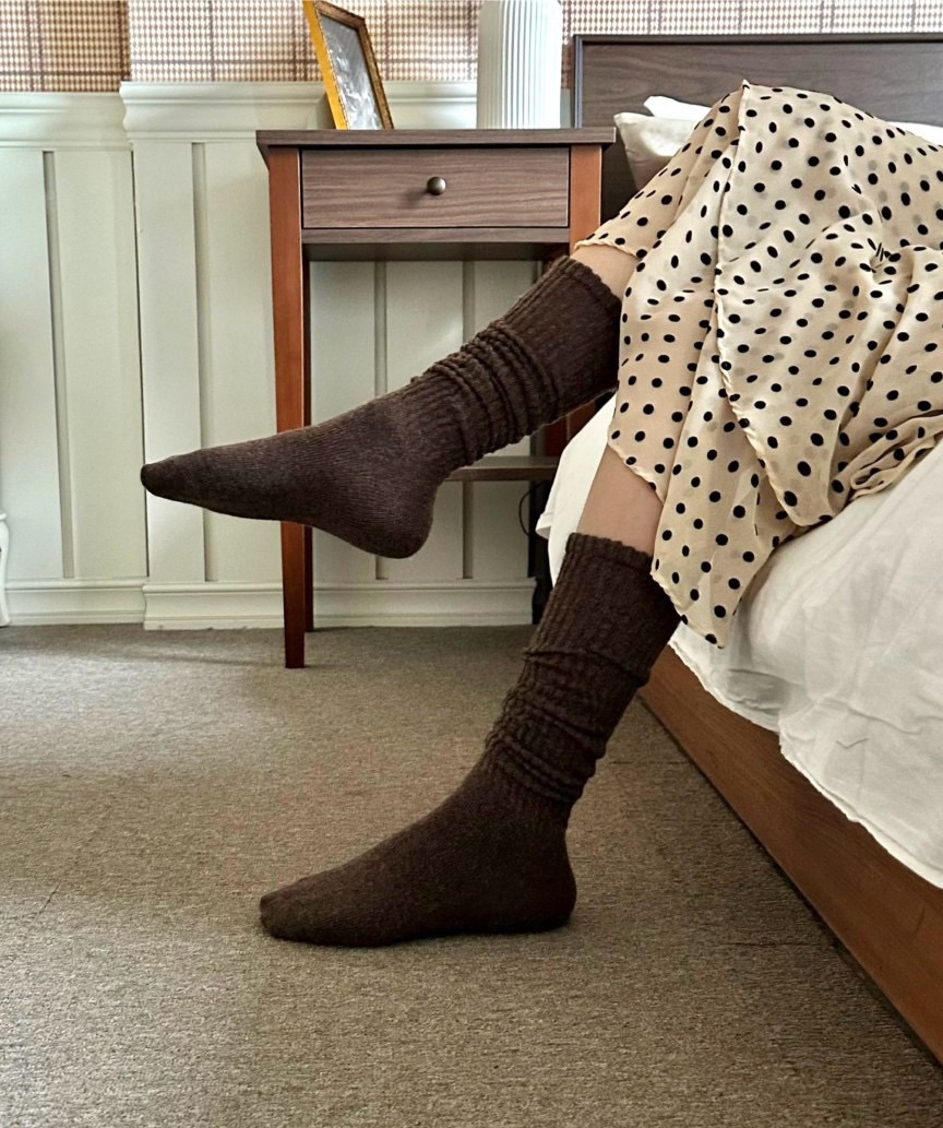 CACTUS-Q東大門㊣直郵女士新款職業25秋冬人氣時尚襪子羊毛CACTUS十雙起/可混搭襪子