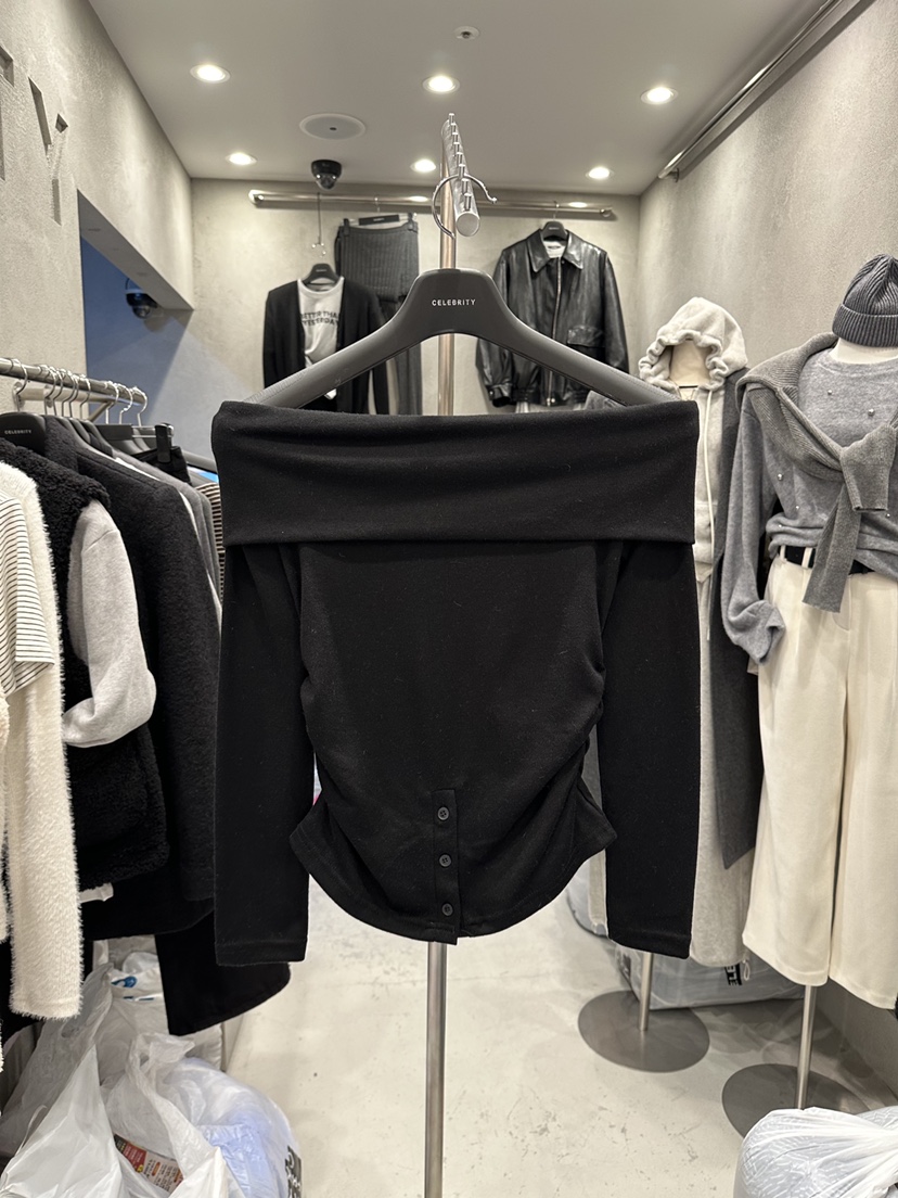 CELEBRITY-A東大門㊣直郵女士新品真品休閑職業人氣長袖T恤CELEBRITY-A長袖T恤圖色2