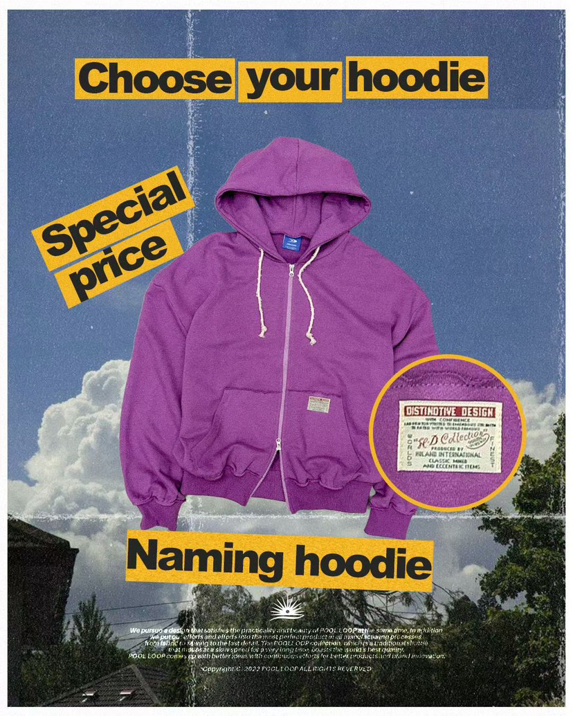 POOL LOOP韓國代購㊣女裝新品休閑推薦25秋冬時尚人氣衛衣POOL LOOP衛衣圖色2