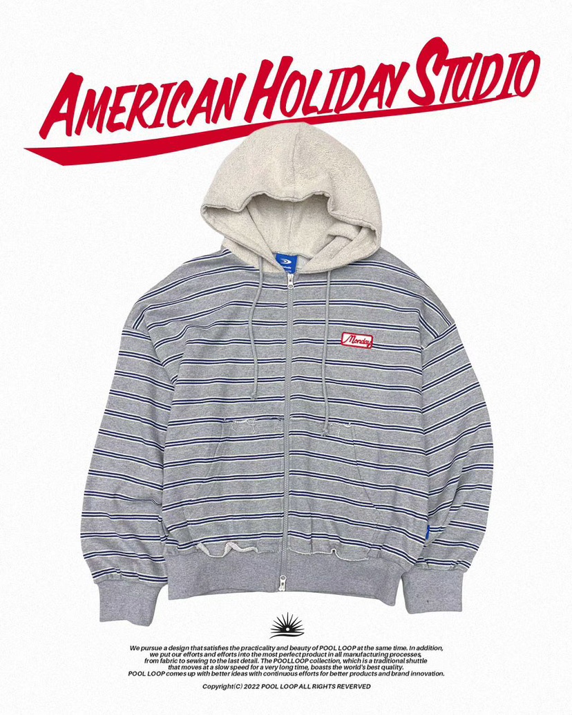 POOL LOOP東大門㊣實拍女裝新品真品推薦時尚休閑人氣衛衣POOL LOOP衛衣圖色2