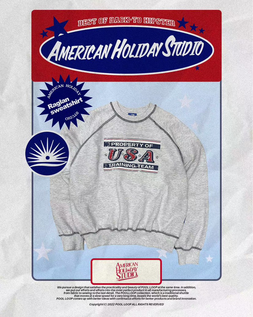 POOL LOOP韓國代購㊣女裝新款推薦職業熱賣25秋冬時尚衛衣POOL LOOP衛衣圖色1