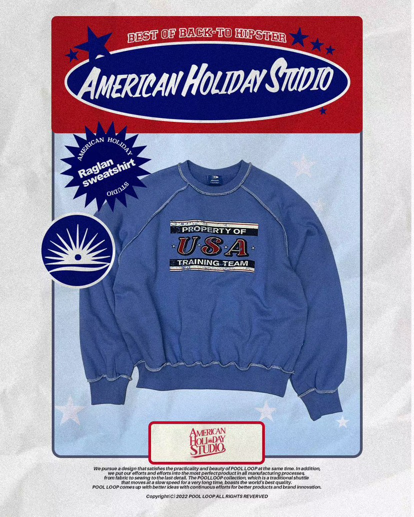 POOL LOOP韓國代購㊣女裝新款推薦職業熱賣25秋冬時尚衛衣POOL LOOP衛衣圖色2