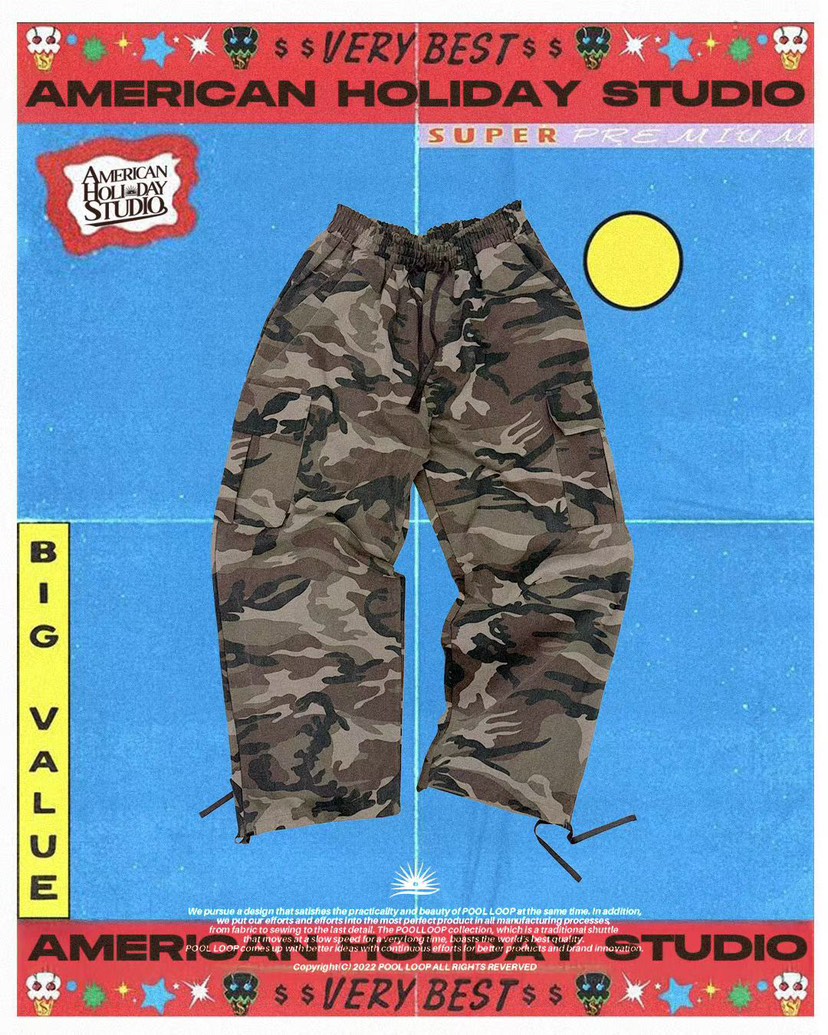 POOL LOOP東大門㊣實拍女裝新款真品人氣職業推薦休閑休閑褲POOL LOOP休閑褲圖色1