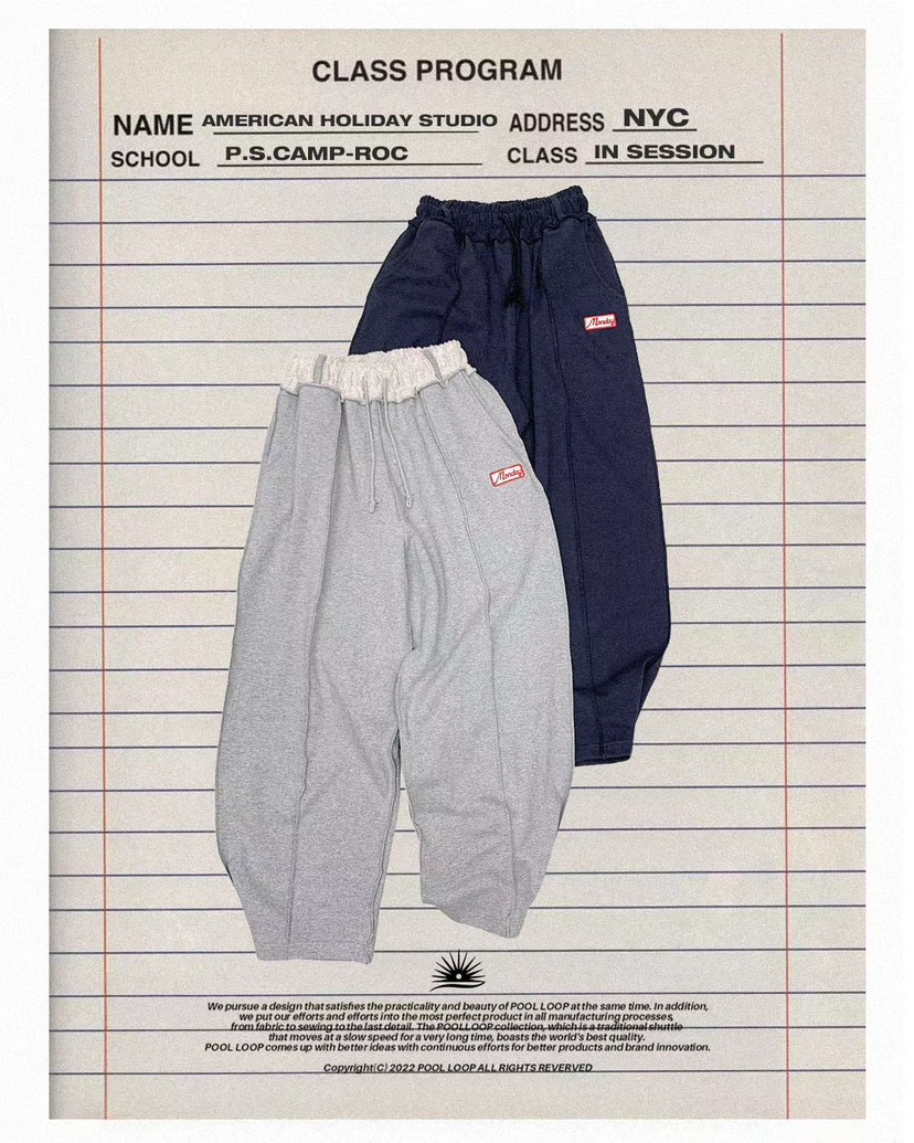 POOL LOOP東大門㊣實拍女裝新款休閑推薦真品25秋冬休閑褲POOL LOOP休閑褲