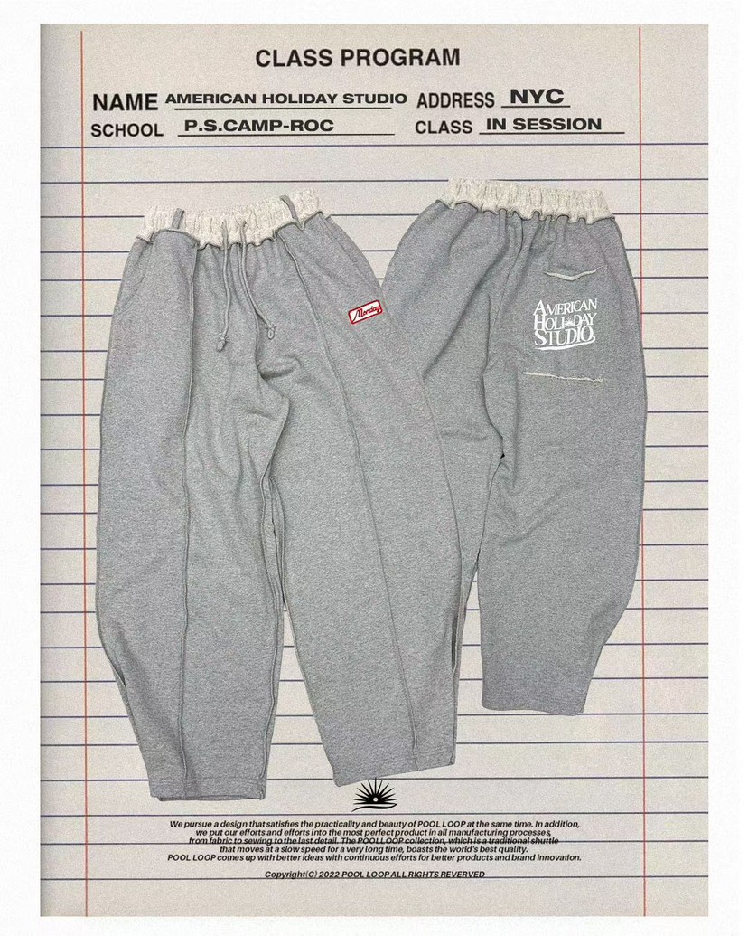 POOL LOOP東大門㊣實拍女裝新款休閑推薦真品25秋冬休閑褲POOL LOOP休閑褲圖色1