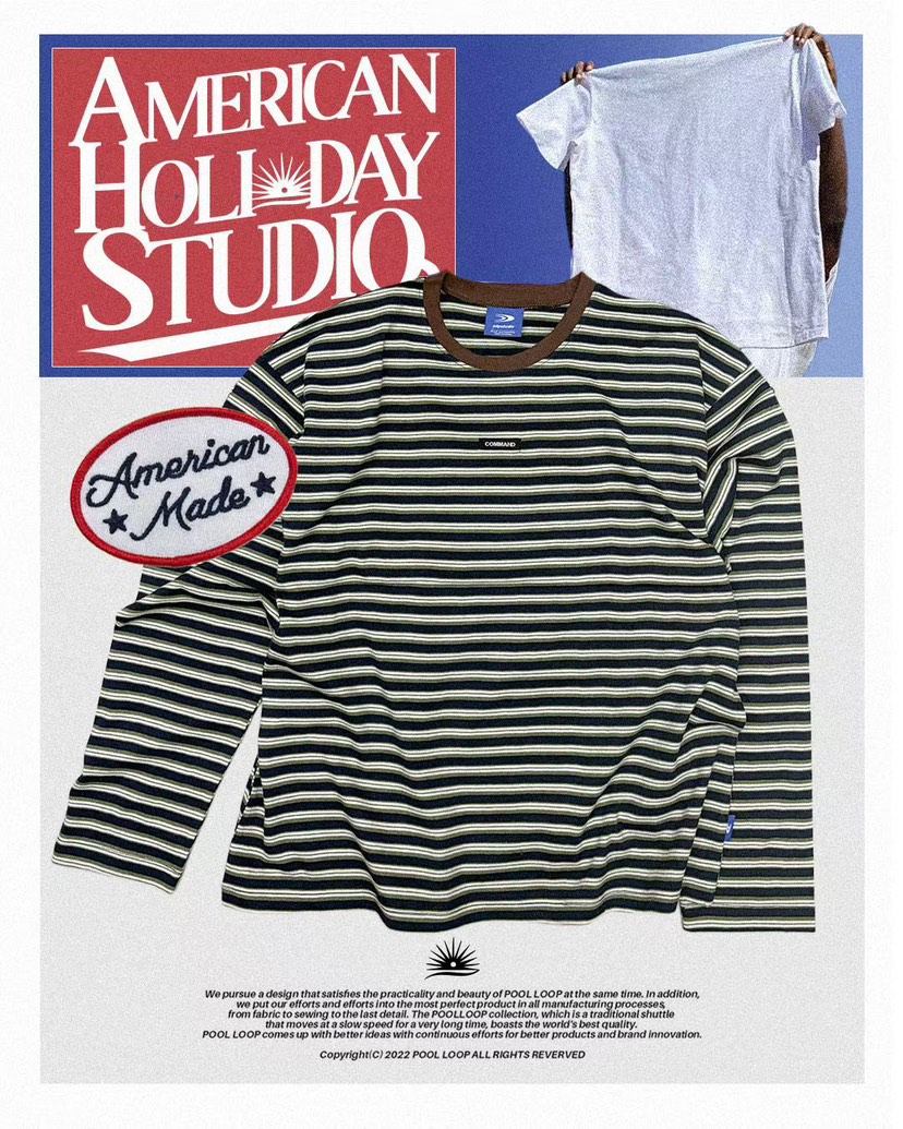 POOL LOOP東大門㊣代購女裝新品人氣時尚休閑熱賣職業長袖T恤POOL LOOP長袖T恤圖色2