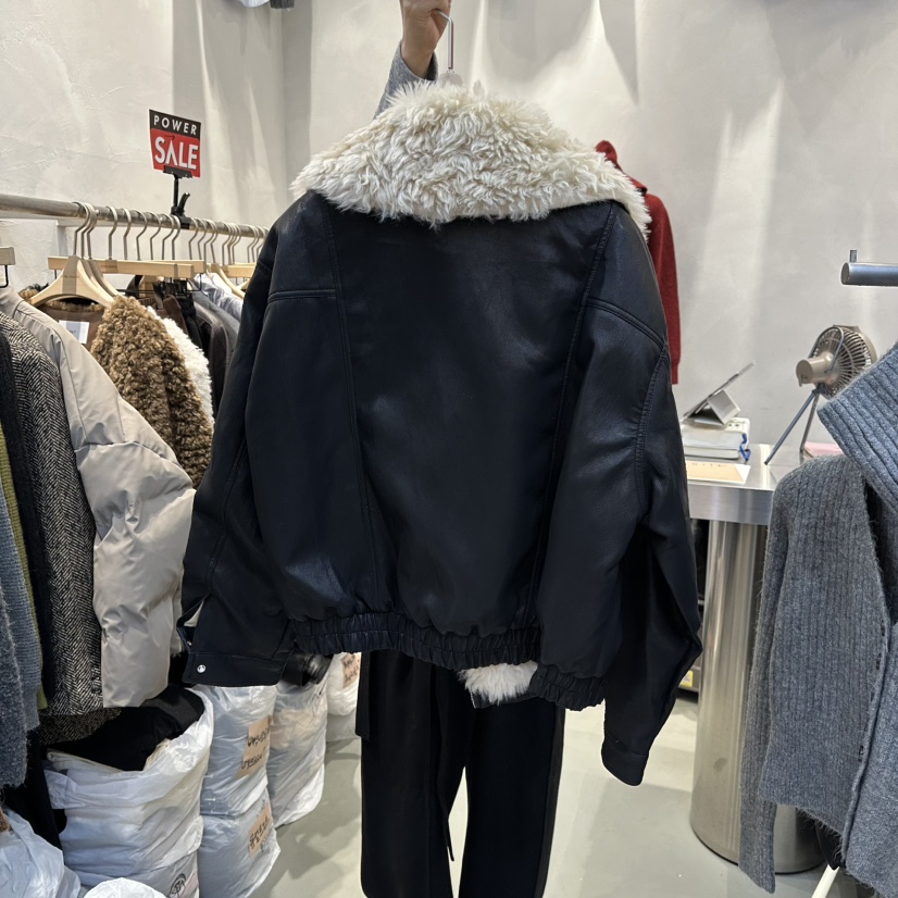 ULTRAORANGE韓國直郵㊣女裝新款真品時尚人氣休閑夾克皮革鴨絨GILT/ULTRAORANGE夾克