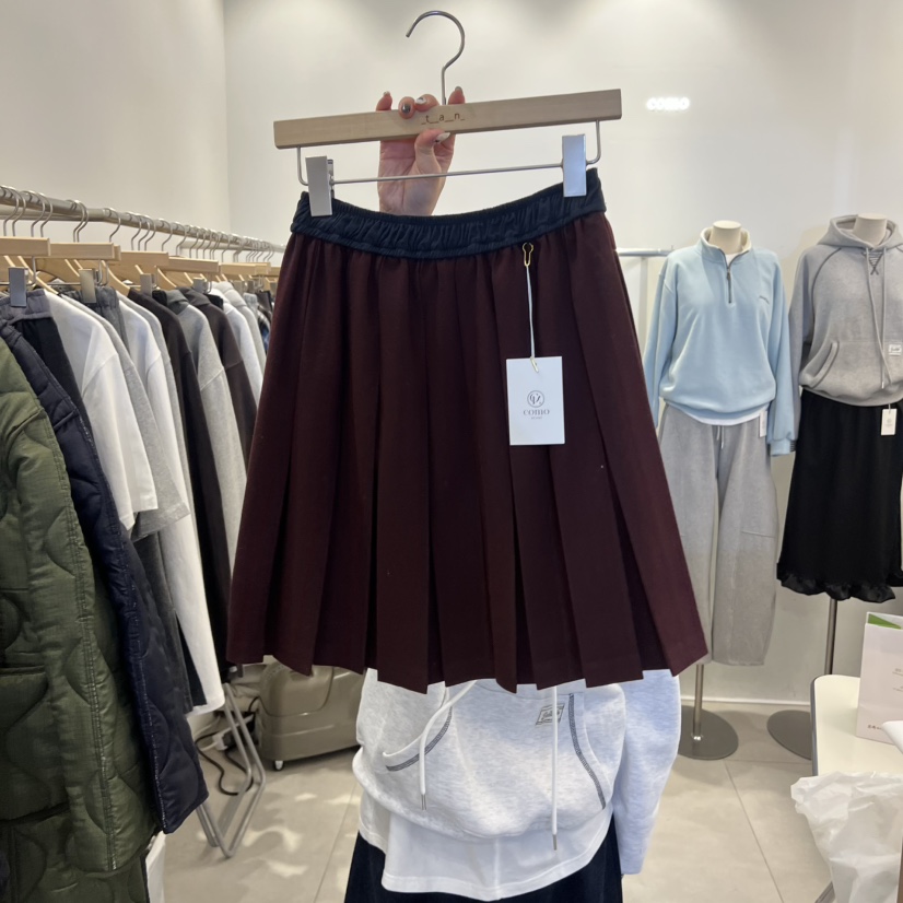 TAN&amp;COMO東大門㊣代購女士新款真品25秋冬半身裙中短裙tan-COMO半身裙/中短裙圖色2