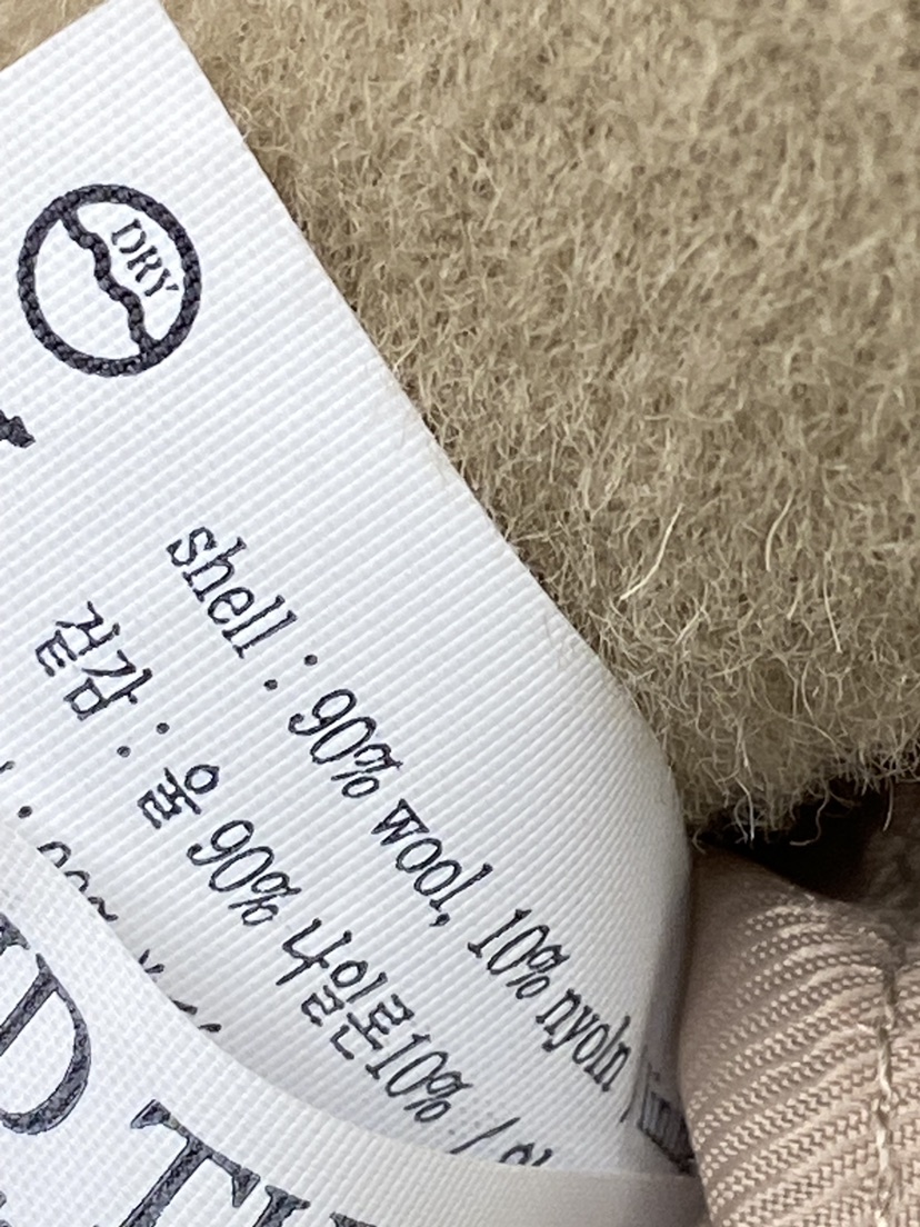 AND THE韓國代購㊣女裝新品真品熱賣中長款大衣含腰帶高領AND THE中長款大衣