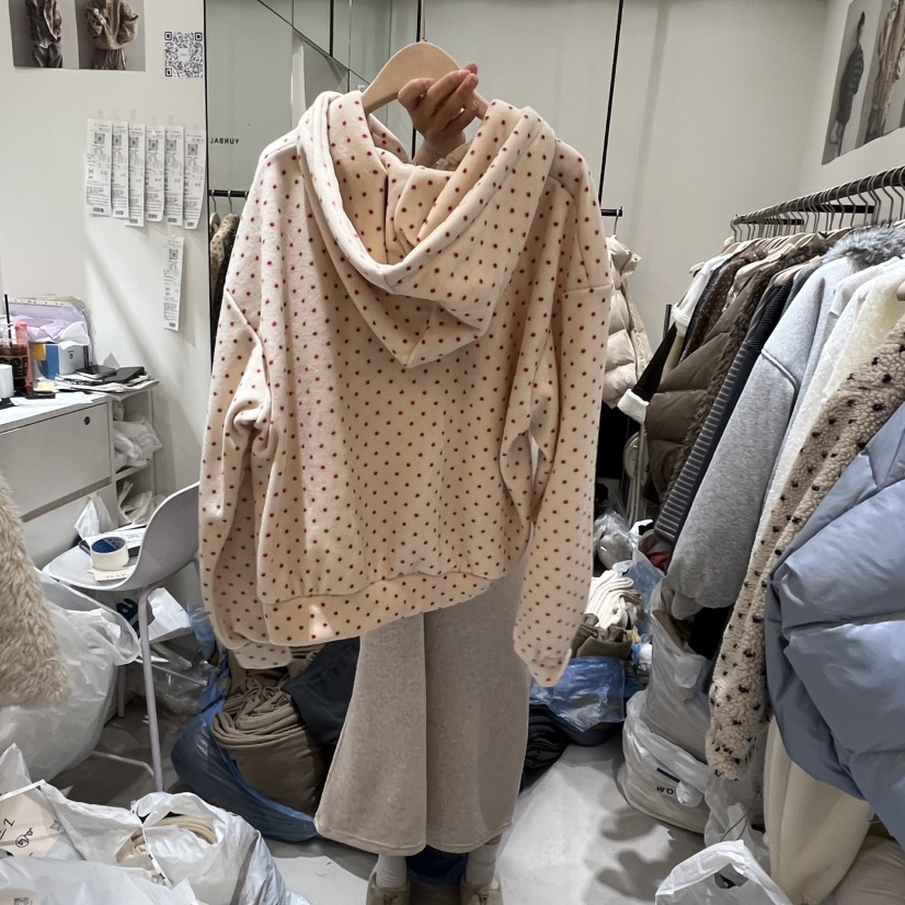 YUNBAL韓國代購㊣女裝新款真品休閑時尚職業熱賣25秋冬衛衣拉鏈YUNBAL衛衣