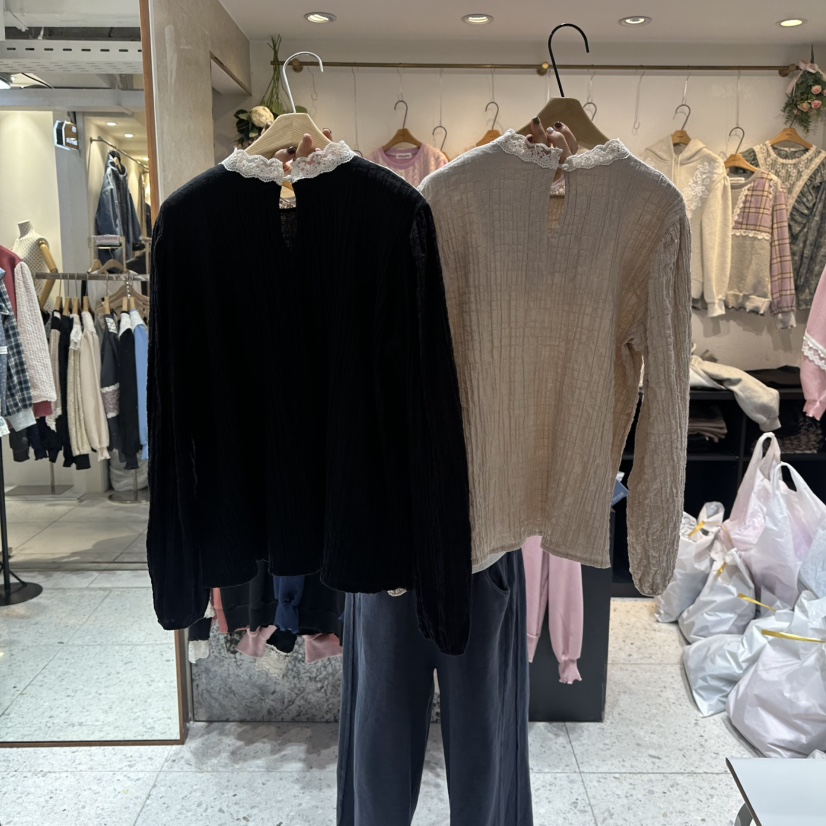 HERO東大門㊣直郵女士新品休閑時尚推薦熱賣人氣襯衫蕾絲衫HERO襯衫/蕾絲衫