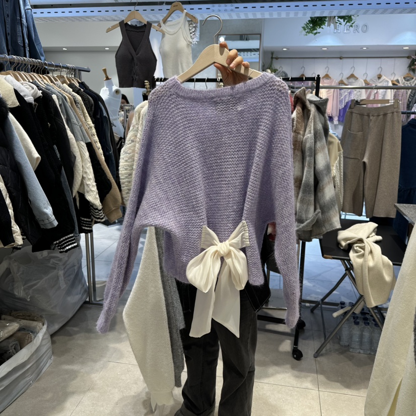 DREAM GIRIS東大門㊣實拍女裝新品休閑25秋冬推薦職業針織衫DREAM GIRIS/HOT PLACE_ISSUE針織衫