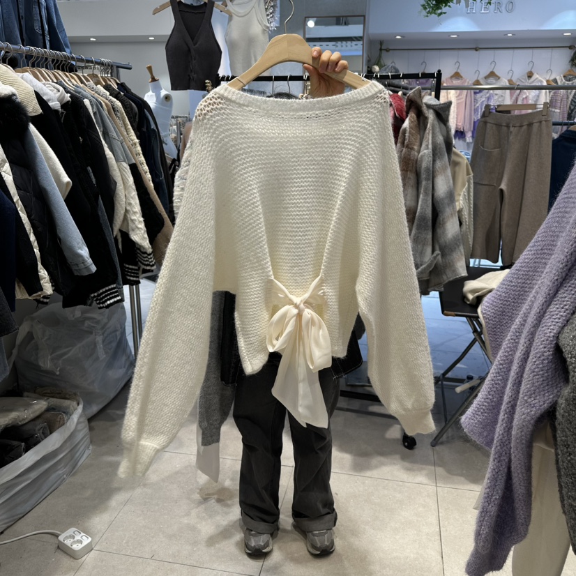 DREAM GIRIS東大門㊣實拍女裝新品休閑25秋冬推薦職業針織衫DREAM GIRIS/HOT PLACE_ISSUE針織衫