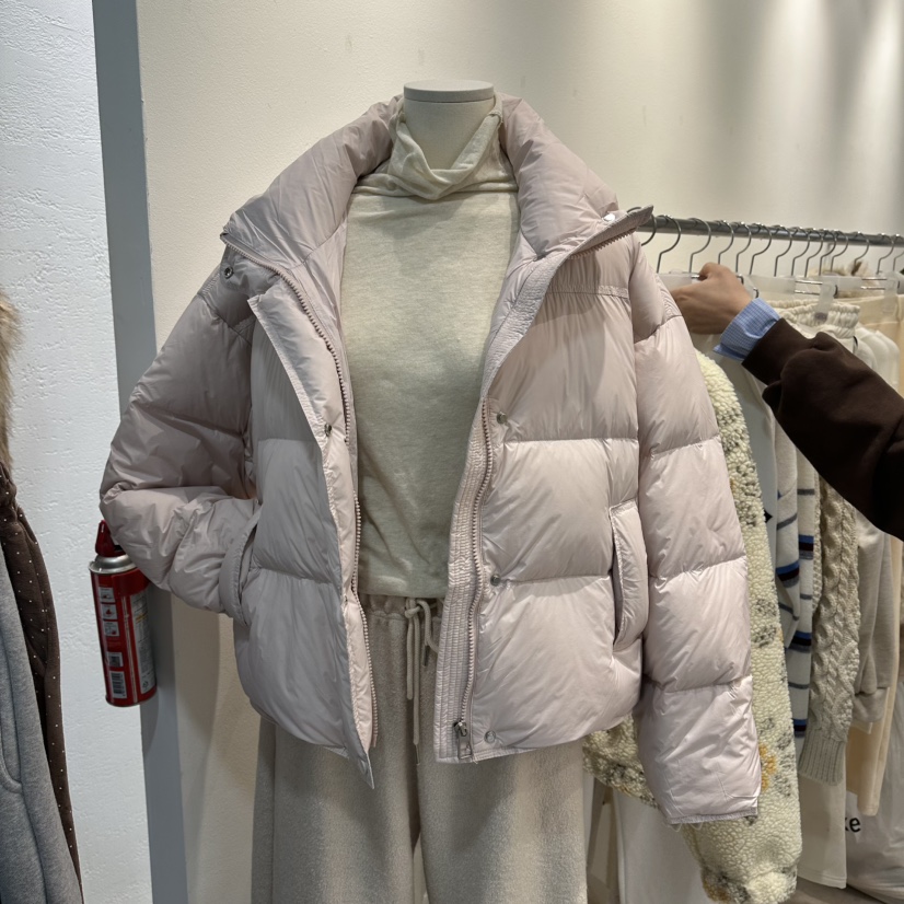 BAHATI東大門㊣實拍女裝新款熱賣休閑人氣短款羽絨服填充鴨絨BAHATI短款羽絨服圖色1