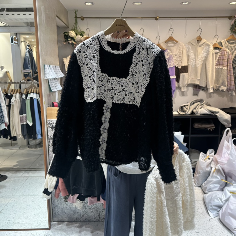 HERO東大門㊣直郵女裝新款人氣推薦時尚熱賣職業襯衫蕾絲衫HERO襯衫/蕾絲衫圖色2