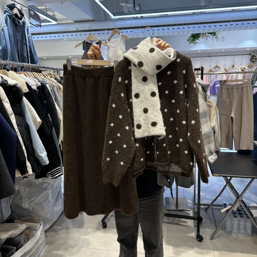 DREAM GIRIS東大門㊣代購女士新款熱賣休閑真品套裝套裝圍巾DREAM GIRIS/HOT PLACE_ISSUE套裝圖色3