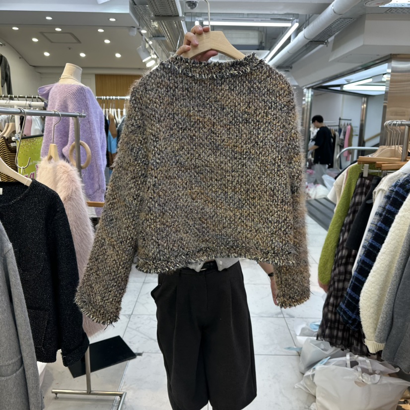 LULULALLA東大門㊣直郵女裝新款推薦休閑人氣熱賣25秋冬夾克LULULALLA夾克