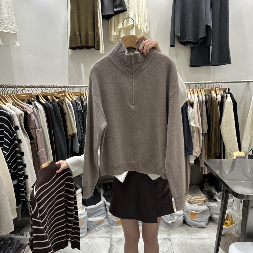 G.I-L東大門㊣直郵女裝新款時尚職業熱賣25秋冬人氣針織衫G.I-L針織衫圖色2