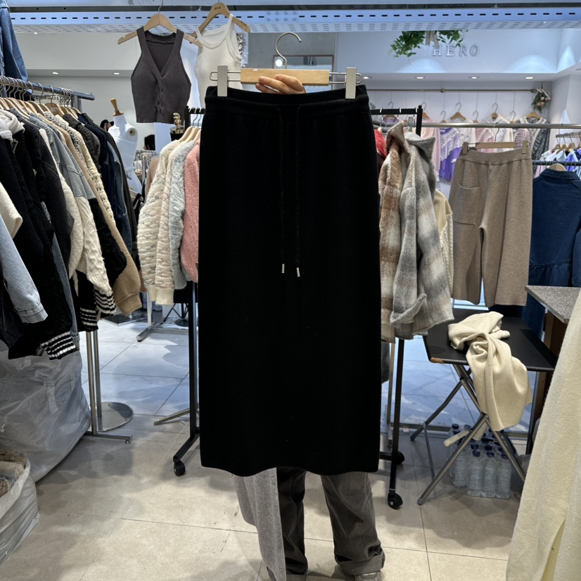 DREAM GIRIS東大門㊣代購女士新品職業時尚熱賣真品推薦長裙DREAM GIRIS/HOT PLACE_ISSUE長裙圖色7黑色