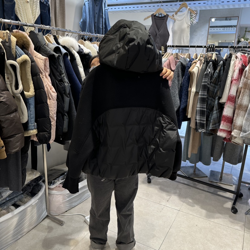 DREAM GIRIS韓國代購㊣女裝新款25秋冬推薦時尚夾克手工填充DREAM GIRIS/HOT PLACE_ISSUE夾克