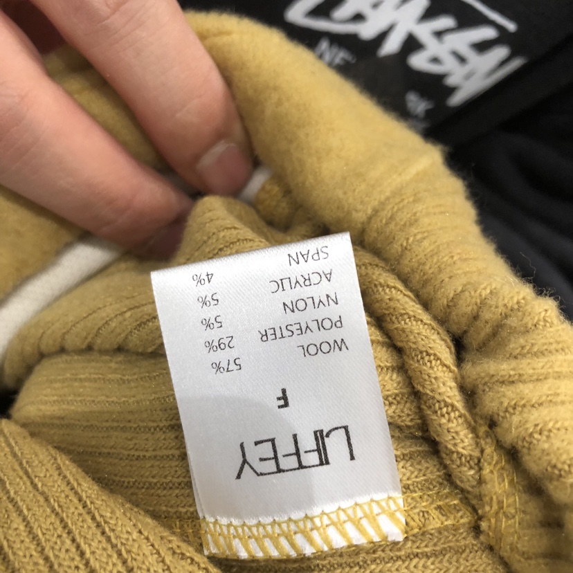 LIFFEY東大門㊣代購女裝新款熱賣25秋冬推薦衛衣羊毛抓絨拉鏈LIFFEY衛衣