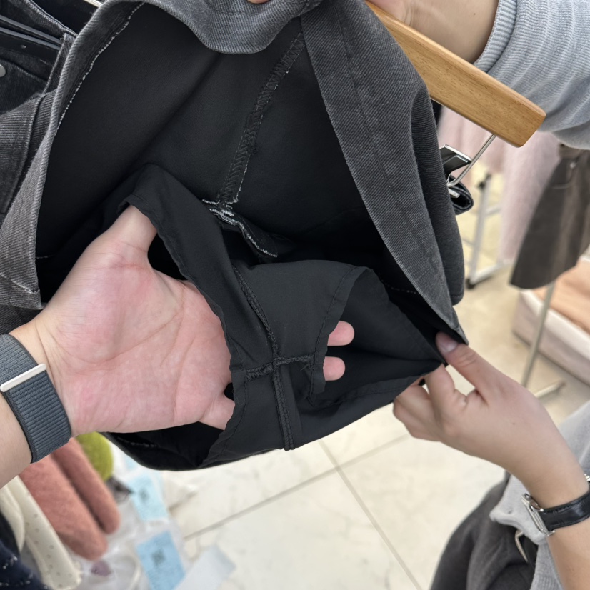 LULULALLA東大門㊣代購女裝新款人氣25秋冬休閑裙褲不含腰帶LULULALLA裙褲