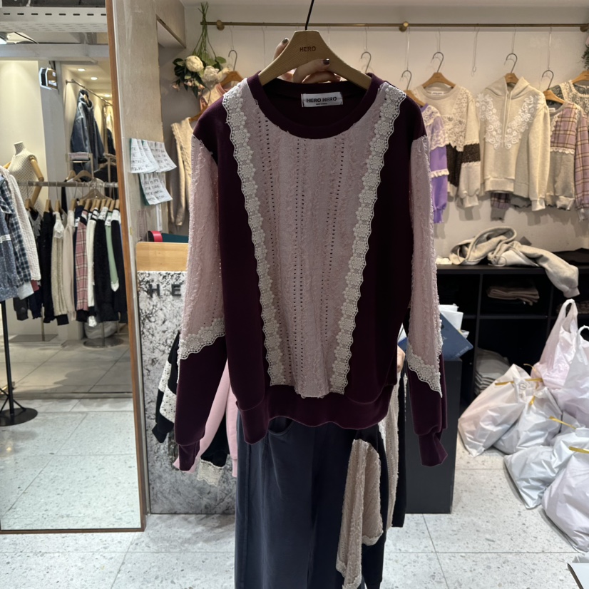 HERO東大門㊣直郵女士新品推薦職業真品休閑25秋冬人氣長袖T恤HERO長袖T恤圖色1