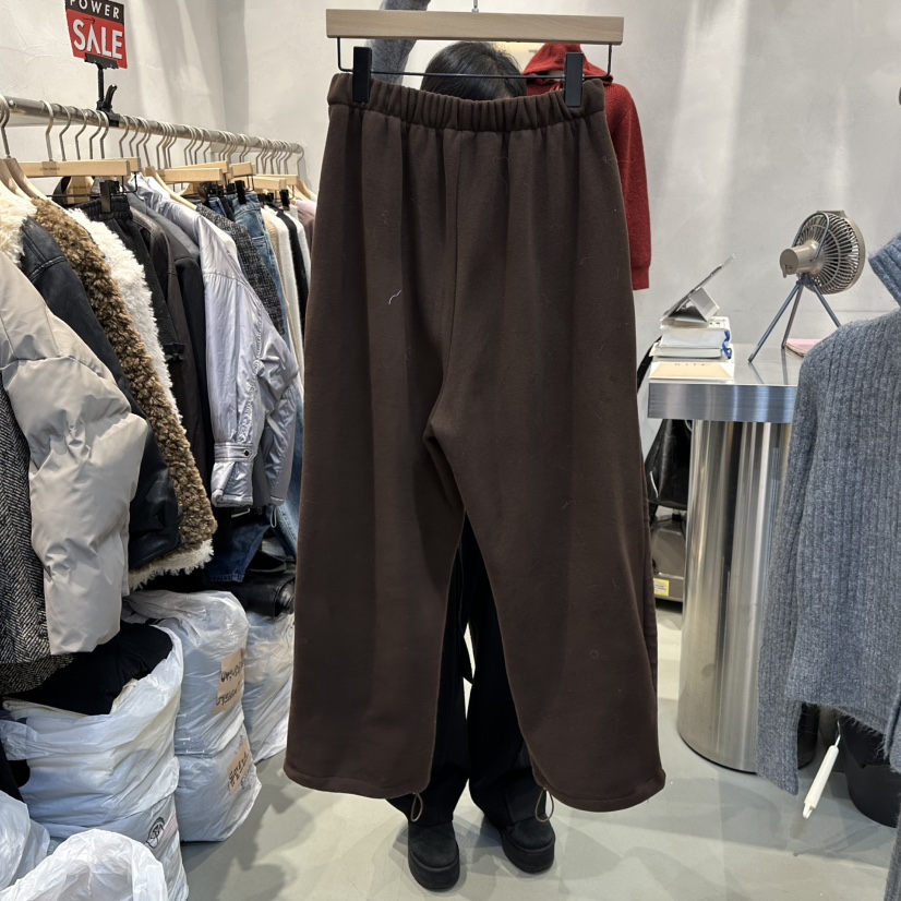 ULTRAORANGE東大門㊣實拍女裝新品真品職業休閑褲加絨皮褲貂皮GILT/ULTRAORANGE休閑褲