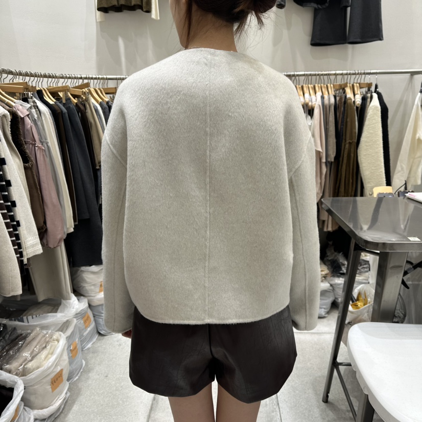 G.I-L韓國直郵㊣女士新品真品推薦時尚休閑25秋冬短款大衣G.I-L短款大衣