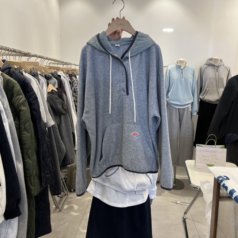 TAN&amp;COMO韓國直郵㊣女裝新款熱賣推薦休閑時尚人氣衛衣tan-COMO衛衣圖色1