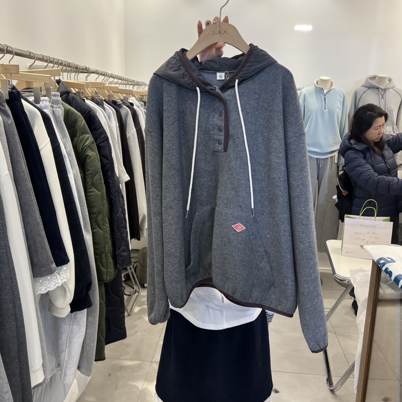 TAN&amp;COMO韓國直郵㊣女裝新款熱賣推薦休閑時尚人氣衛衣tan-COMO衛衣圖色2