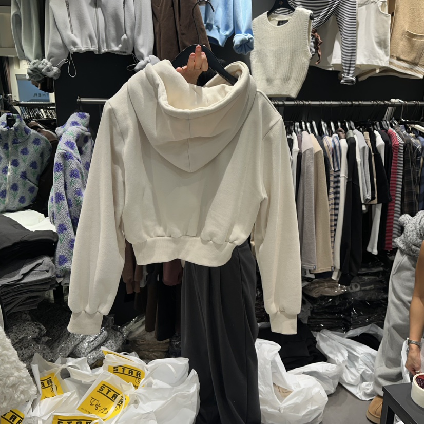 LONE STAR東大門㊣代購女裝新款熱賣真品職業衛衣連帽衫加絨LONE STAR衛衣