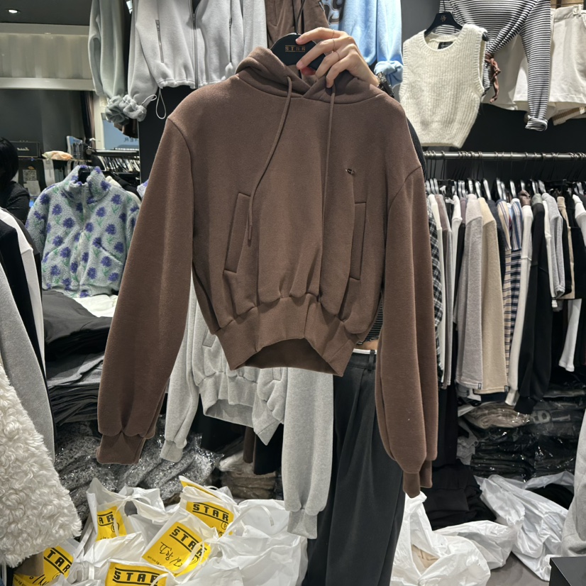 LONE STAR東大門㊣代購女裝新款熱賣真品職業衛衣連帽衫加絨LONE STAR衛衣圖色2