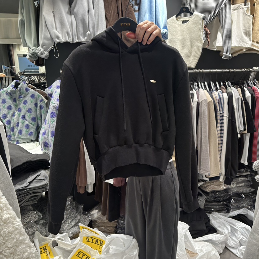 LONE STAR東大門㊣代購女裝新款熱賣真品職業衛衣連帽衫加絨LONE STAR衛衣圖色4