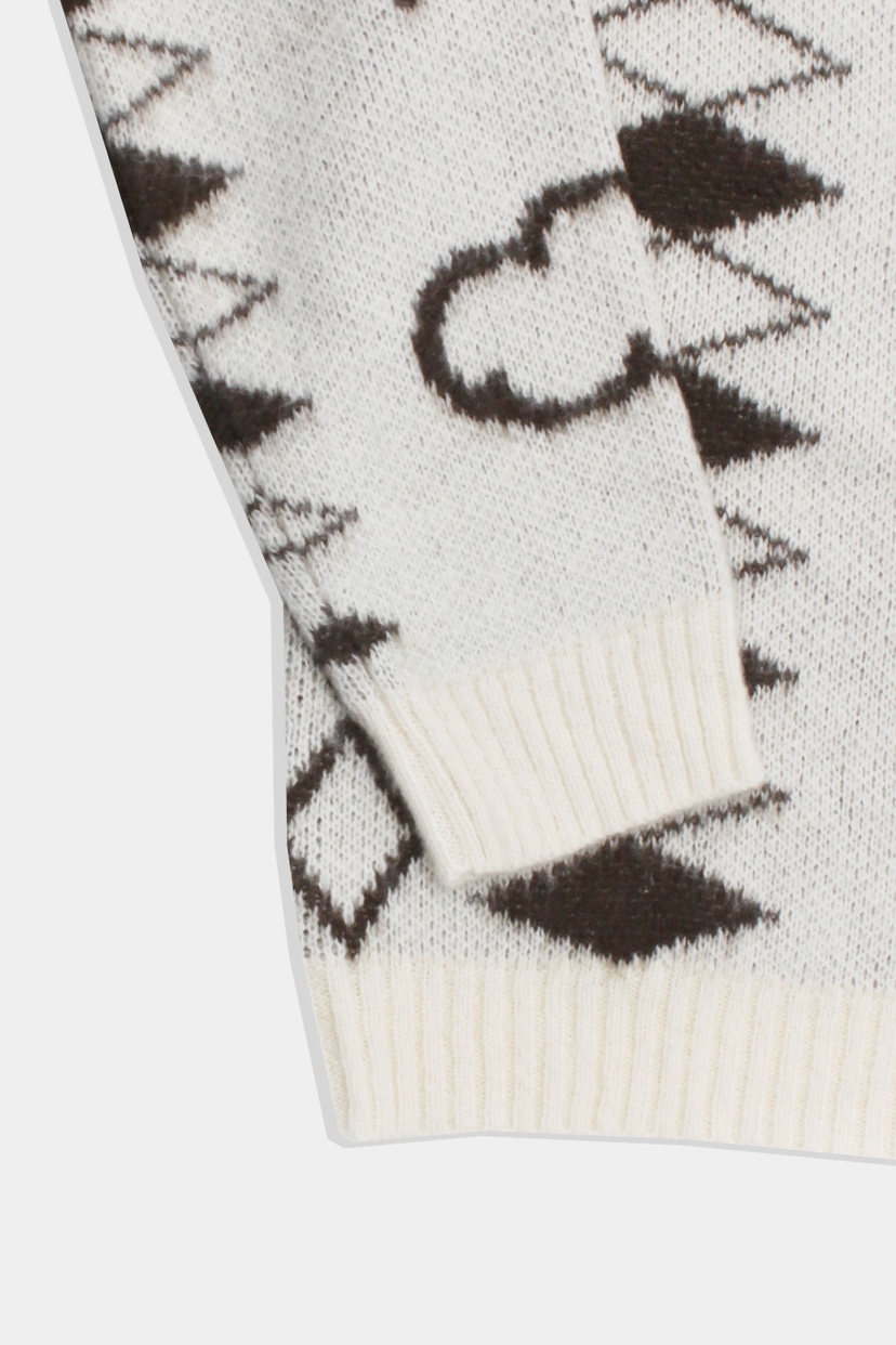 OWN韓國代購㊣女士新款人氣職業休閑真品推薦25秋冬毛衣打折OWN毛衣