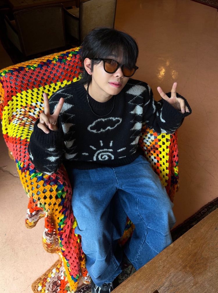 OWN韓國代購㊣女士新款人氣職業休閑真品推薦25秋冬毛衣打折OWN毛衣