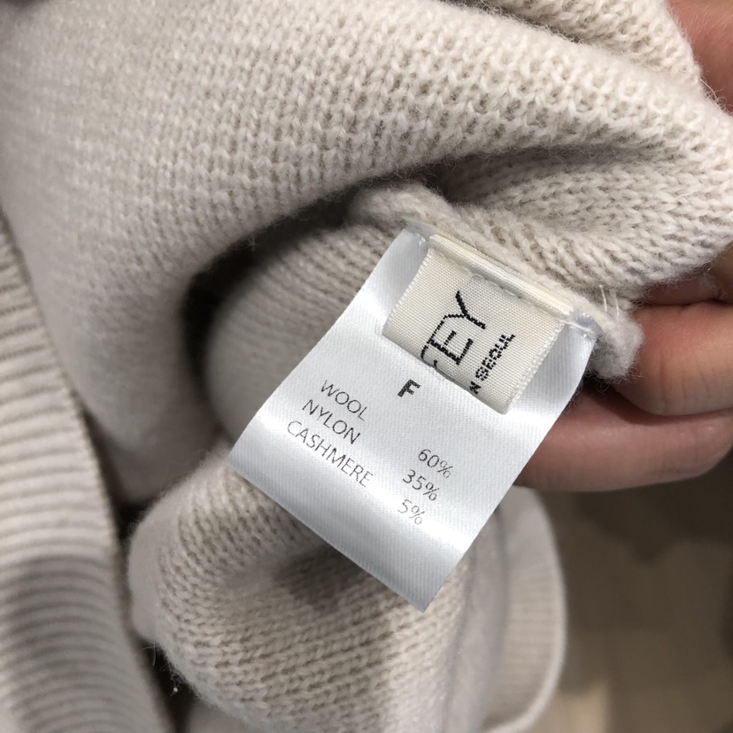 LIFFEY韓國直郵㊣女士新品休閑人氣推薦熱賣時尚針織衫羊絨LIFFEY針織衫