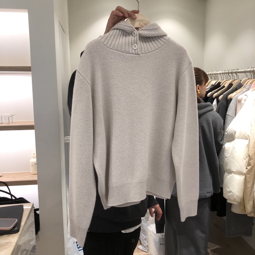 LIFFEY韓國直郵㊣女士新品休閑人氣推薦熱賣時尚針織衫羊絨LIFFEY針織衫圖色2