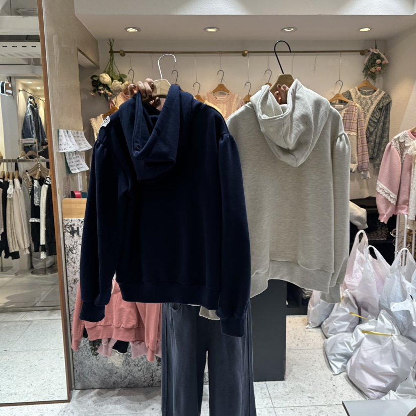 HERO東大門㊣實拍女裝新款25秋冬時尚休閑職業真品長袖T恤連帽HERO長袖T恤