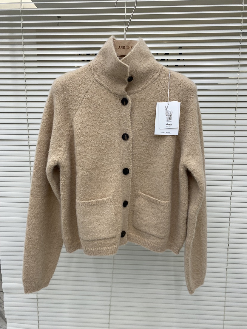 AND THE東大門㊣實拍女裝新款25秋冬人氣休閑推薦時尚毛衣AND THE毛衣圖色2