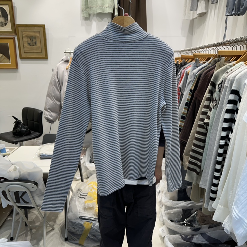 MODS-Q東大門㊣實拍女士新品真品職業時尚推薦25秋冬長袖T恤MODS-Q長袖T恤